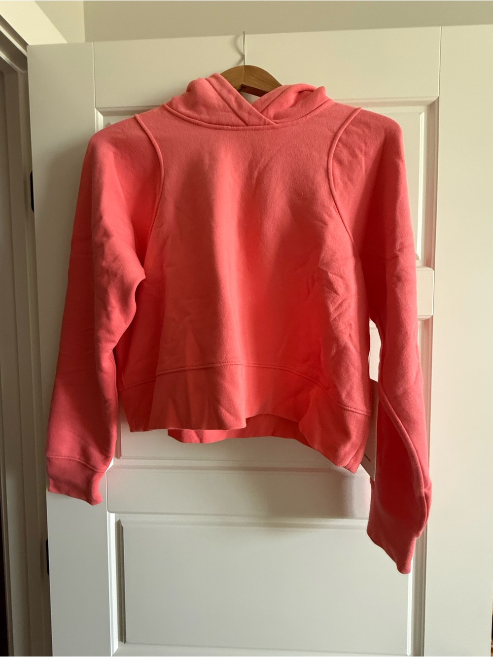 Lululemon: Bright Pink Hooded Sweatshirt